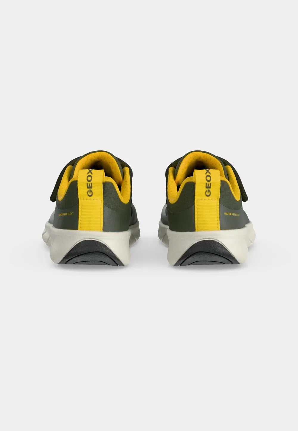 Бегун - кроссовки Geox, Dark Green/Yellow — фото 4