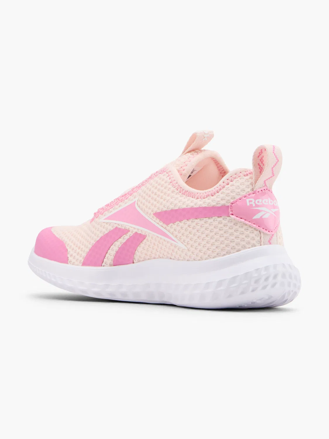 Детские кеды slip-on Reebok, розовый — фото 3