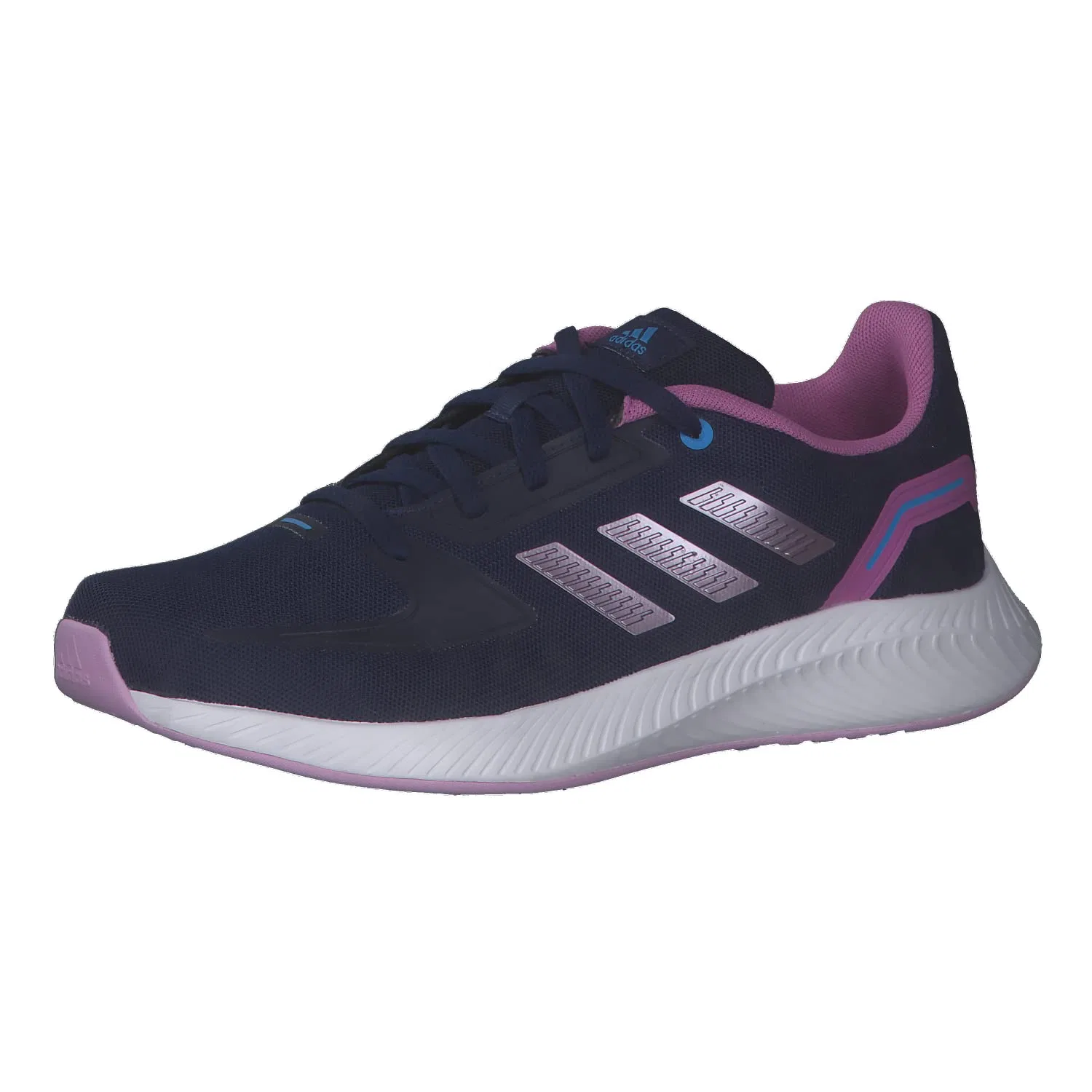 Детские кроссовки для мальчиков Runfalcon 2.0k adidas, 2-Dark Blue Matt Purple Met Pulse Lilac