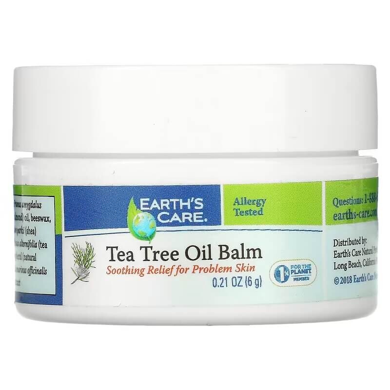 

Бальзам с маслом чайного дерева Earth's Care, 6г