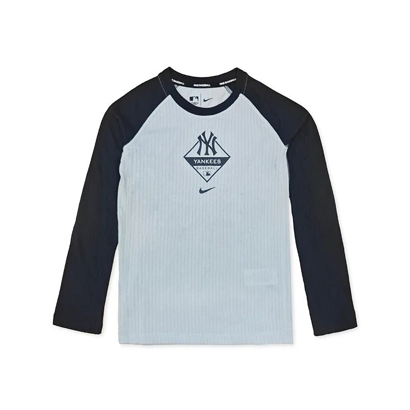 Детский свитшот для мальчиков с принтом New York Yankees Nike, Light Gray