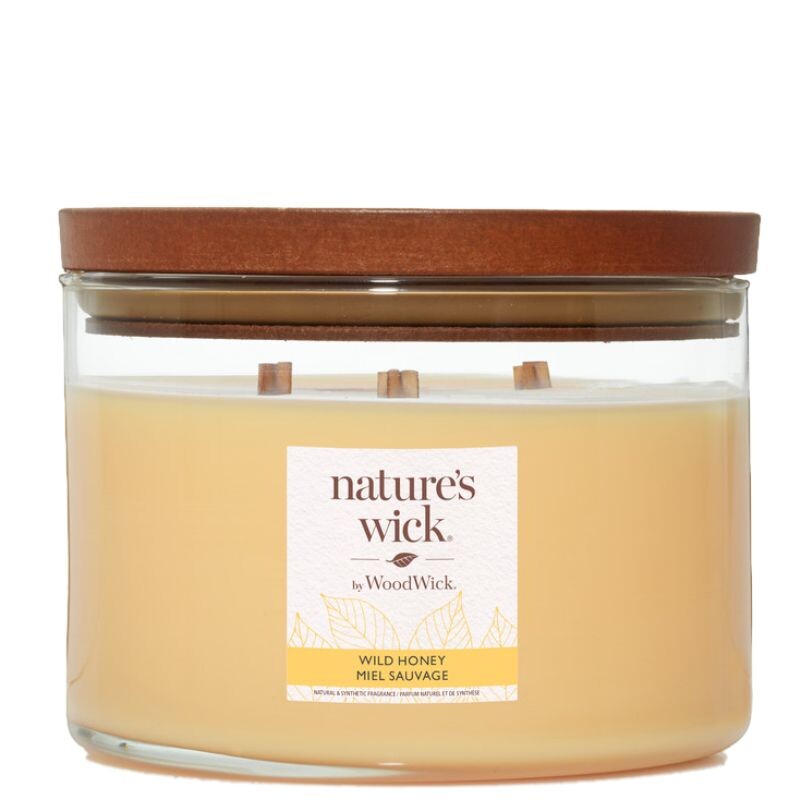

Ароматическая Свеча Woodwick Natures Wick Wild Honey , 1 шт