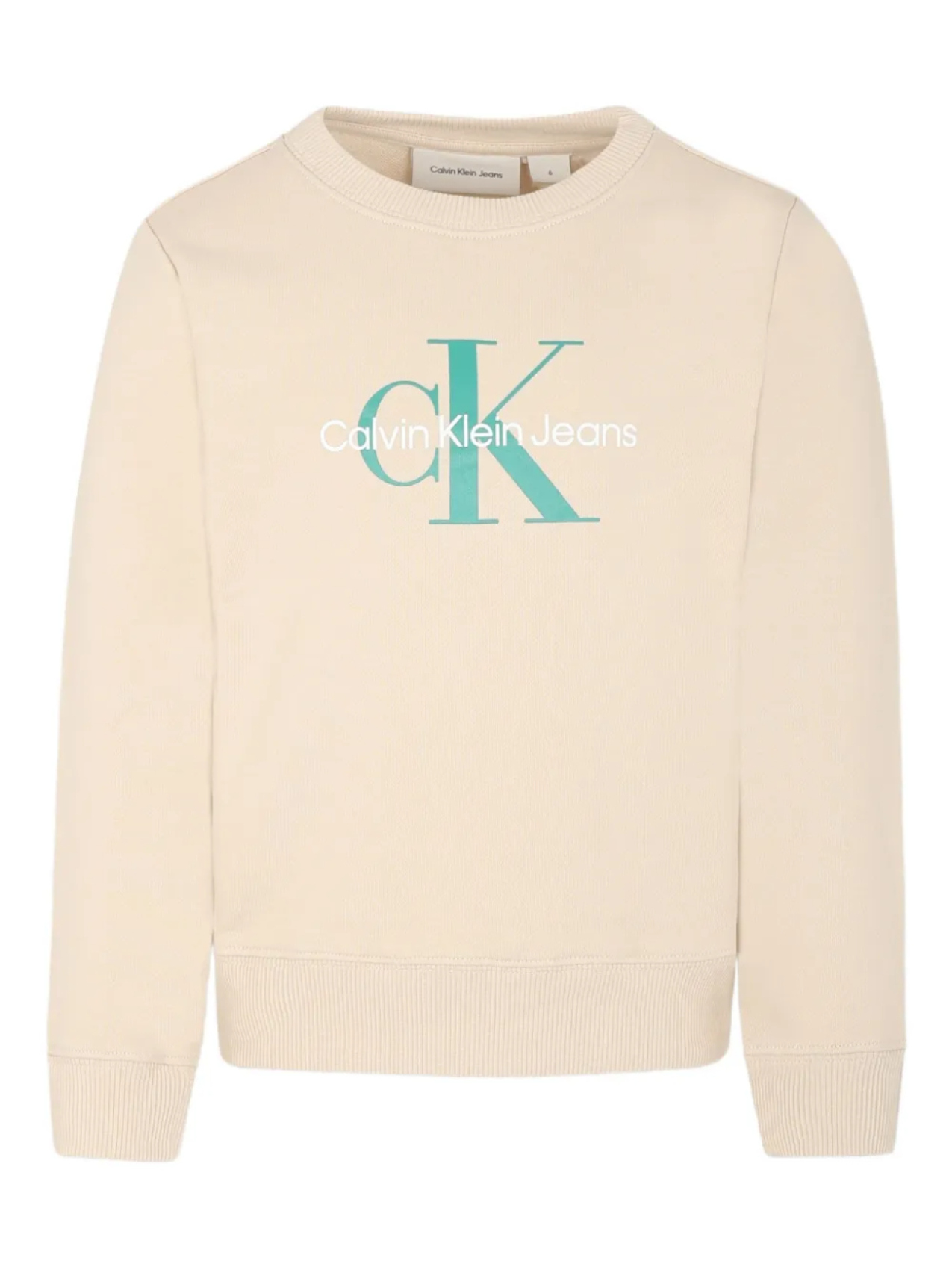 

Свитшот с логотипом Calvin Klein Kids, нейтральный