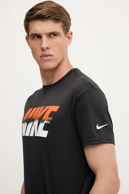 Футболка для купания Nike, черный — фото 3