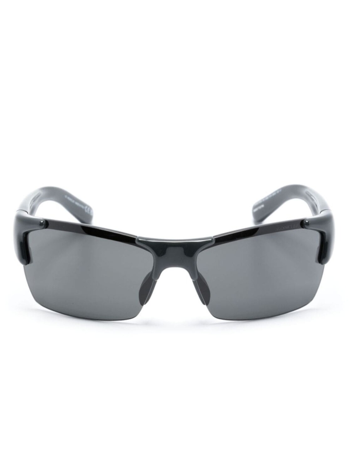 

Moncler Eyewear солнцезащитные очки Spectron в прямоугольной оправе, серый