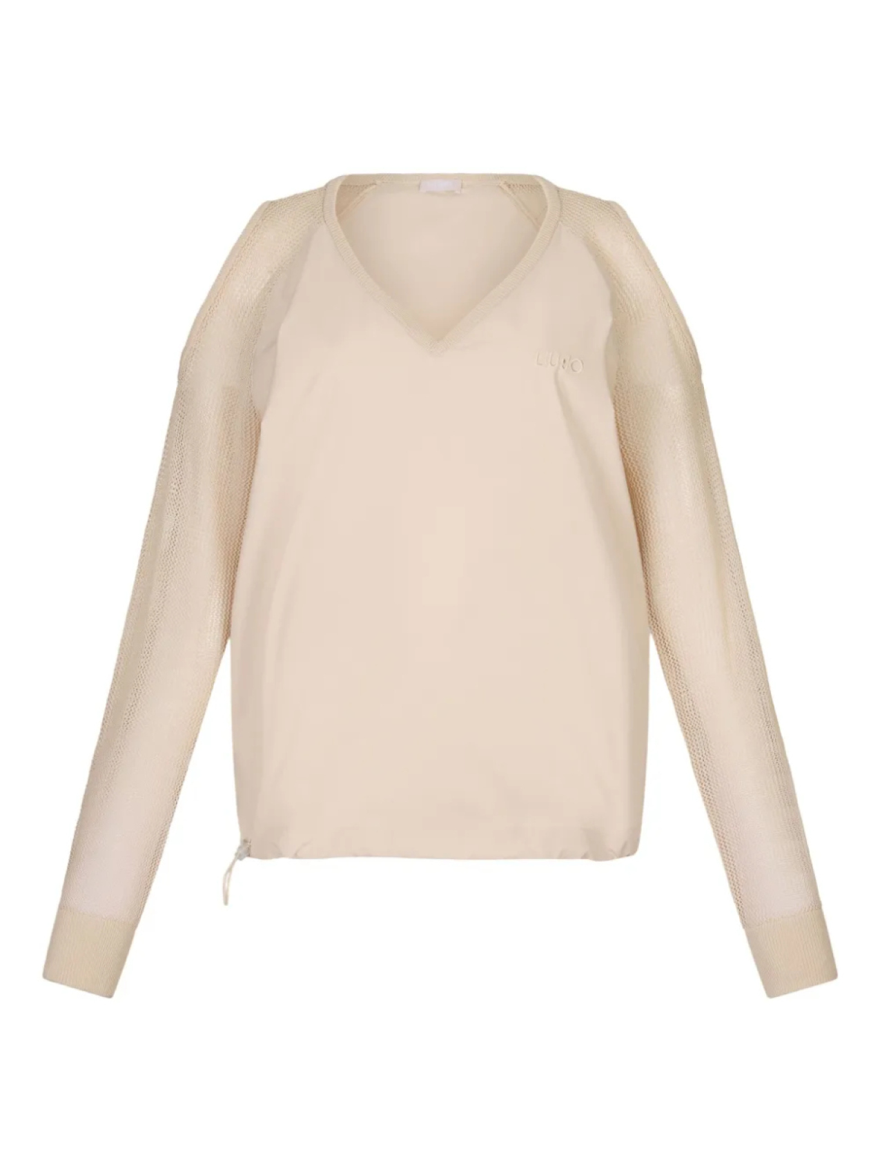 

Толстовка с вырезами LIU JO, нейтральный