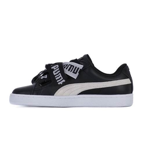 Женские универсальные кроссовки Puma Basket Heart Safari DE — фото 3