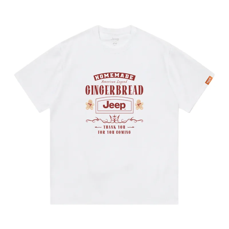Футболка с воротником-лентой Jeep, белый