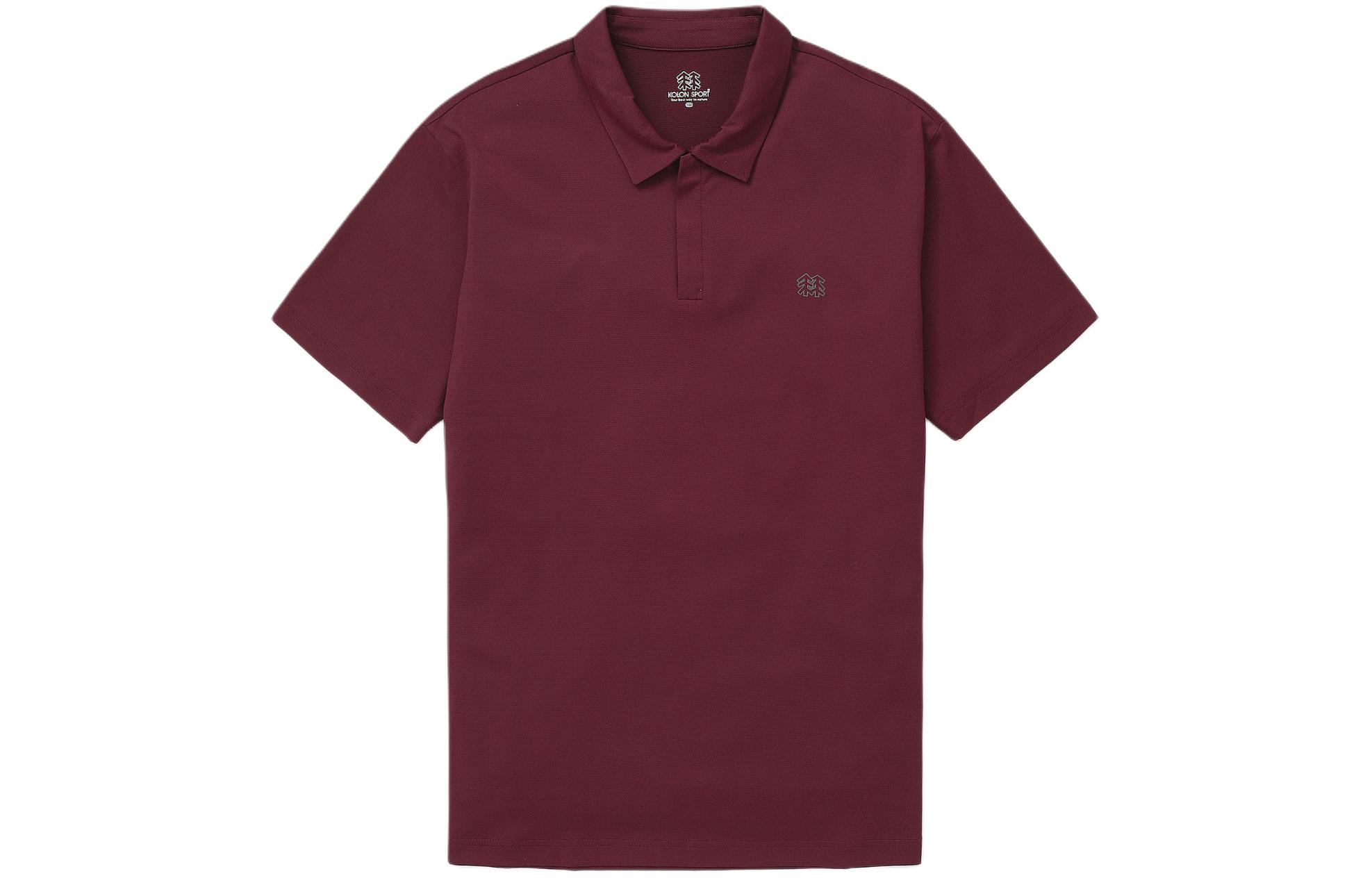 

Мужская поло KOLON SPORT, темно-красный