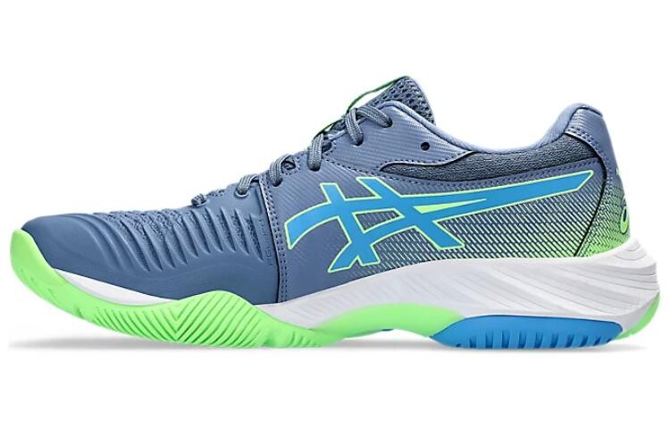 

Мужские баллистические тренировочные кроссовки Asics Gel-Netburner, Blue with White Lettering, Белый, Мужские баллистические тренировочные кроссовки Asics Gel-Netburner, Blue with White Lettering
