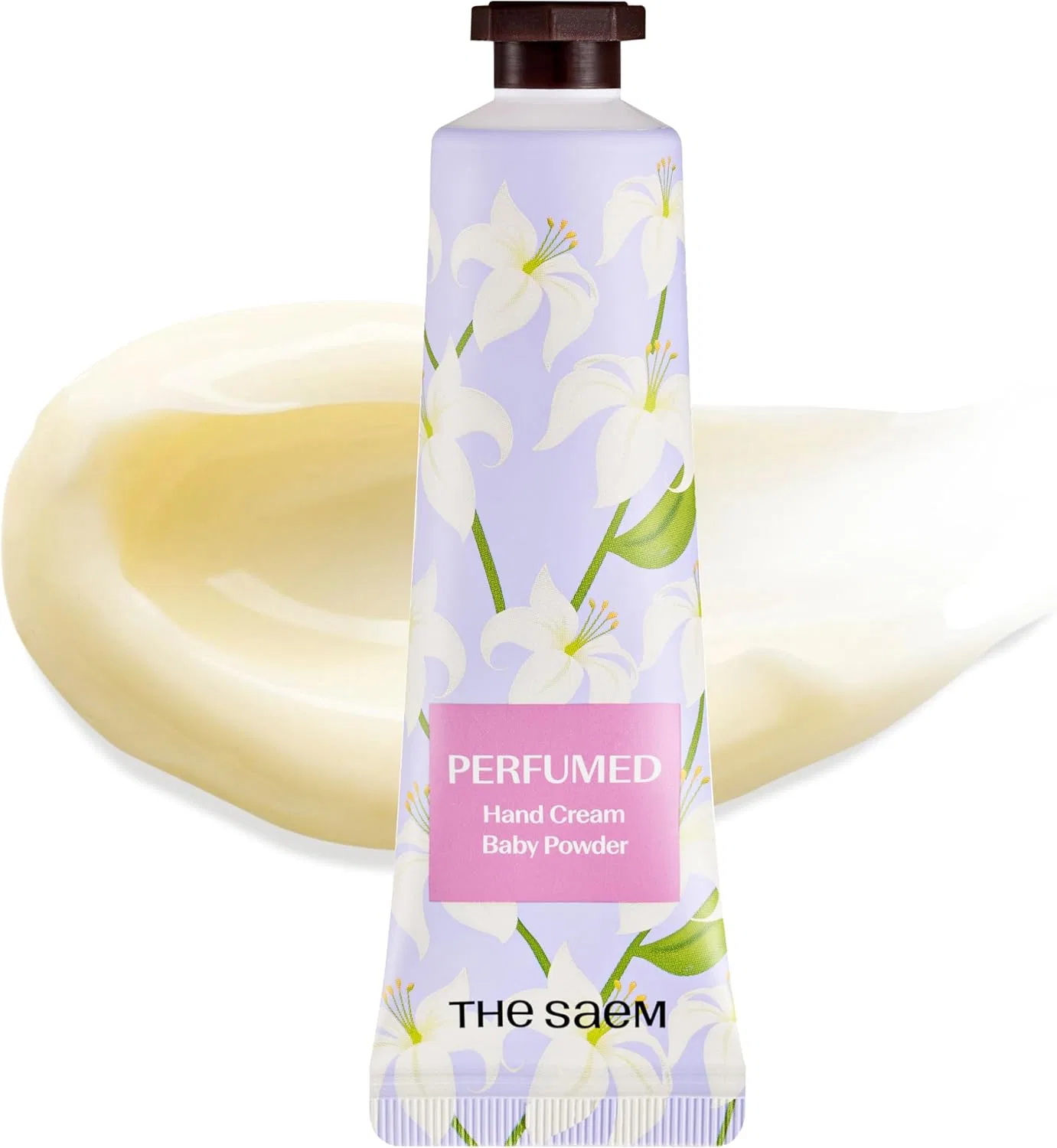 Ароматизированный крем для рук Baby Powder The Saem 30 г