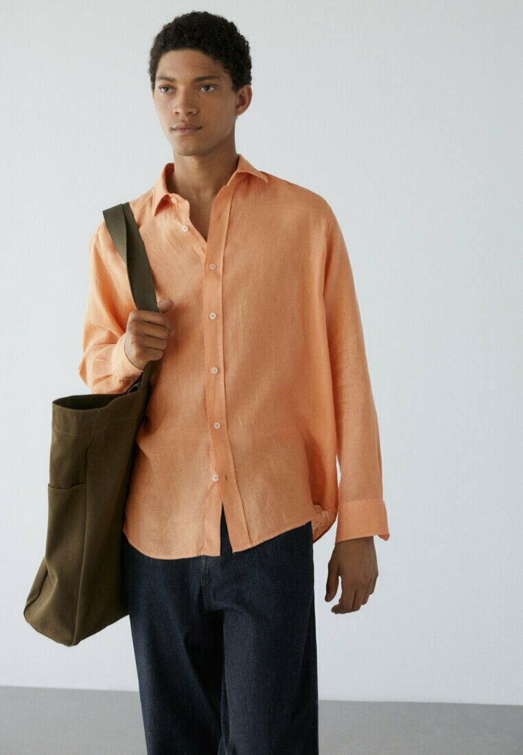 

Рубашка Massimo Dutti, оранжевый