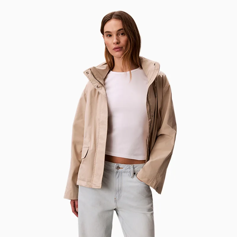 Куртка на молнии Calvin Klein, PF0-Khaki