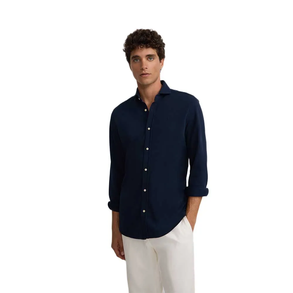 

Рубашка с длинным рукавом Silbon Sport Micropique Comfort, синий