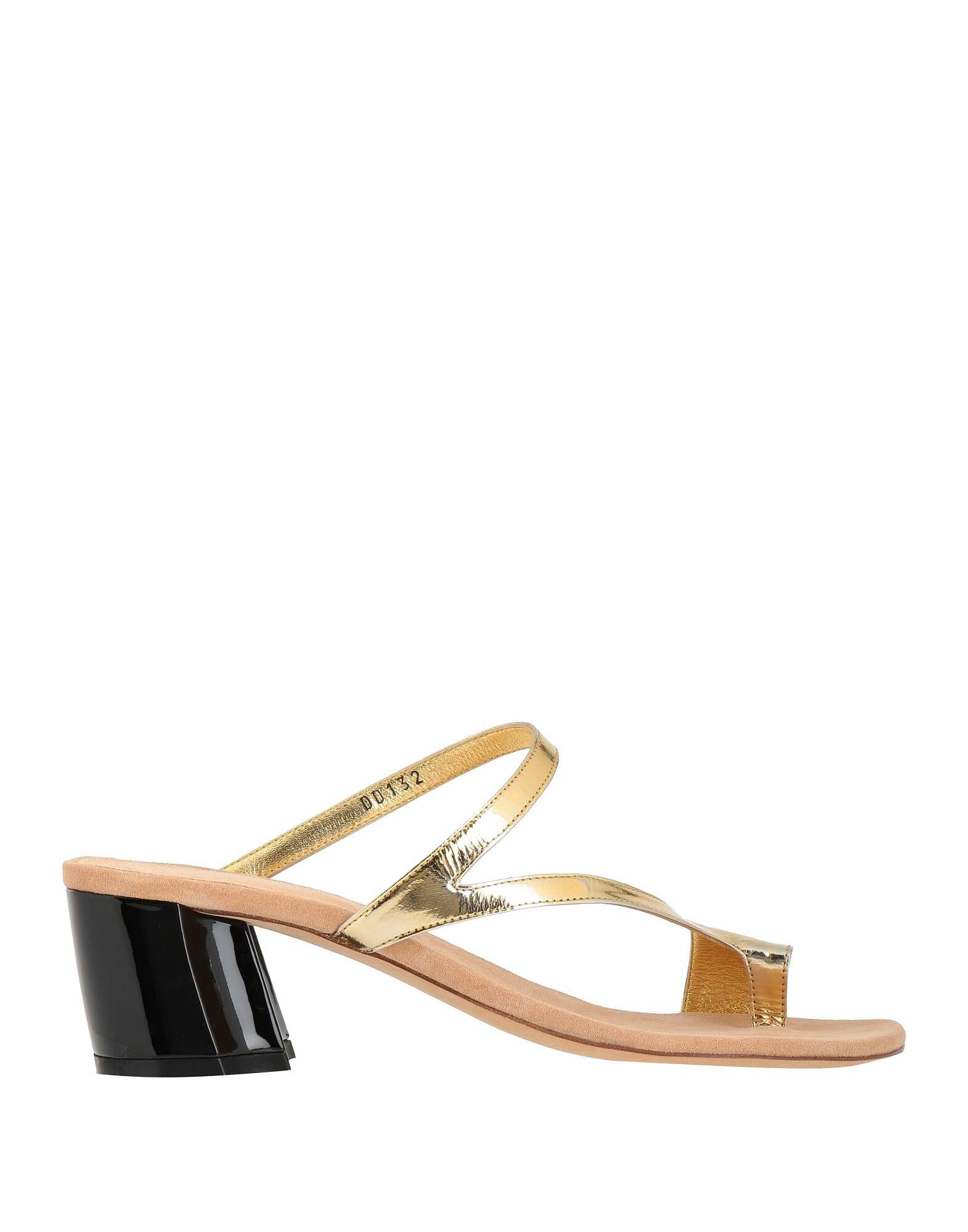 Сандалии Dries Van Noten, золотой