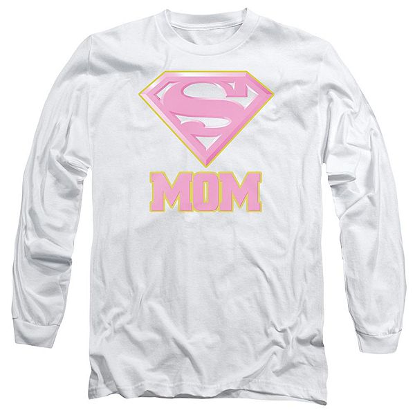 

Футболка с длинным рукавом Superman super mom розовая Licensed Character
