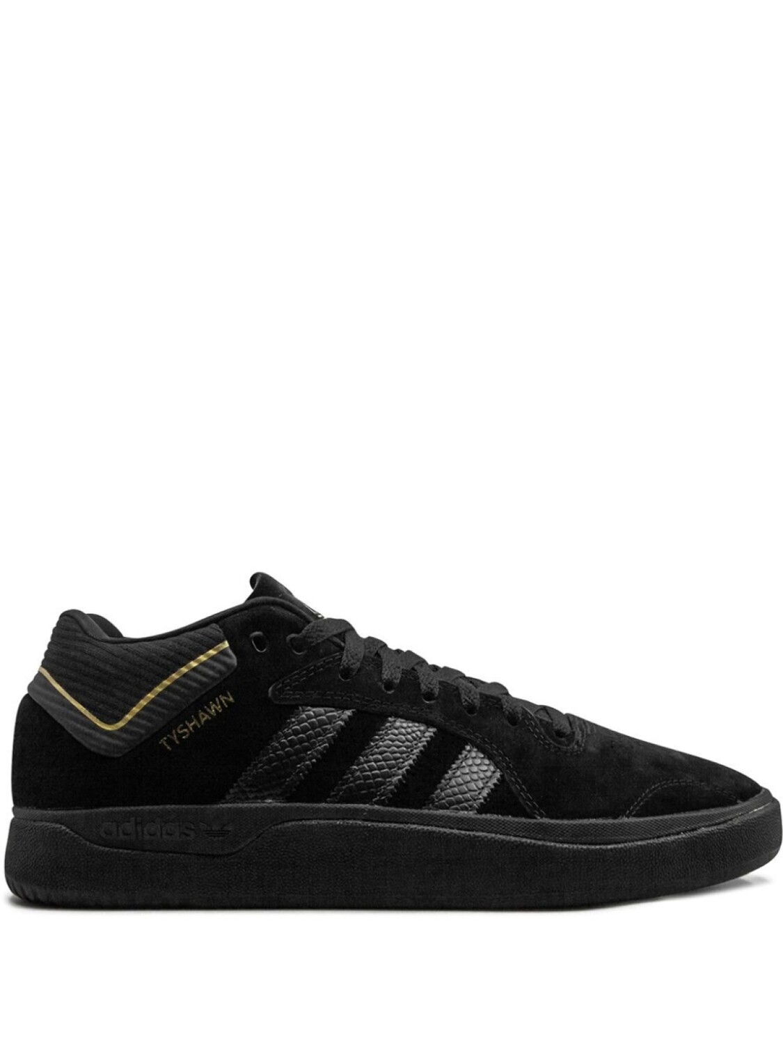 

adidas кеды Tyshawn на шнуровке, черный