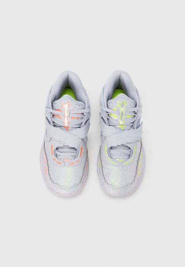 Баскетбольные кроссовки mb 05 shine унисекс Puma, Dusky Gray/Rickie Orange — фото 4