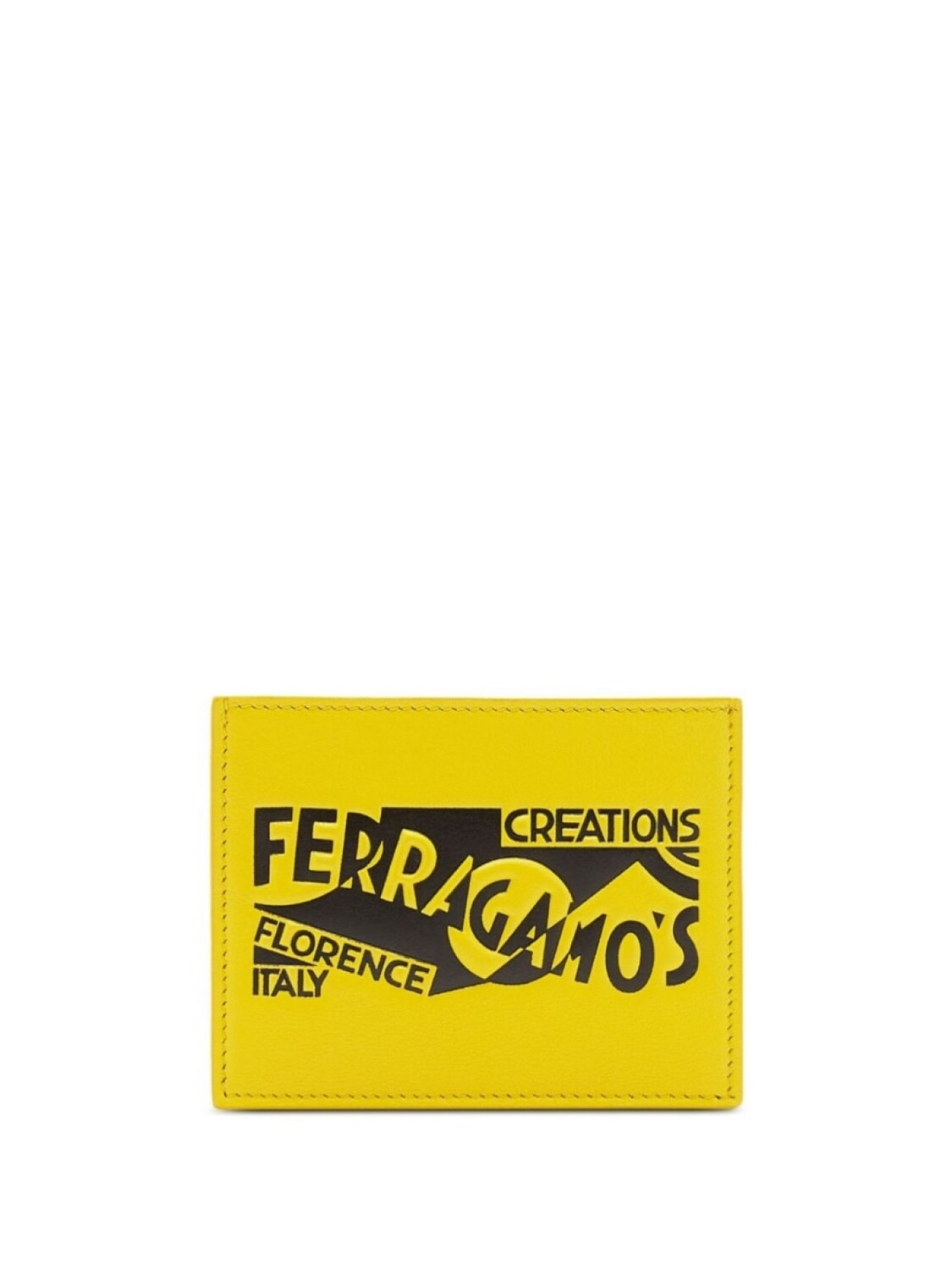 

Ferragamo картхолдер с логотипом, желтый