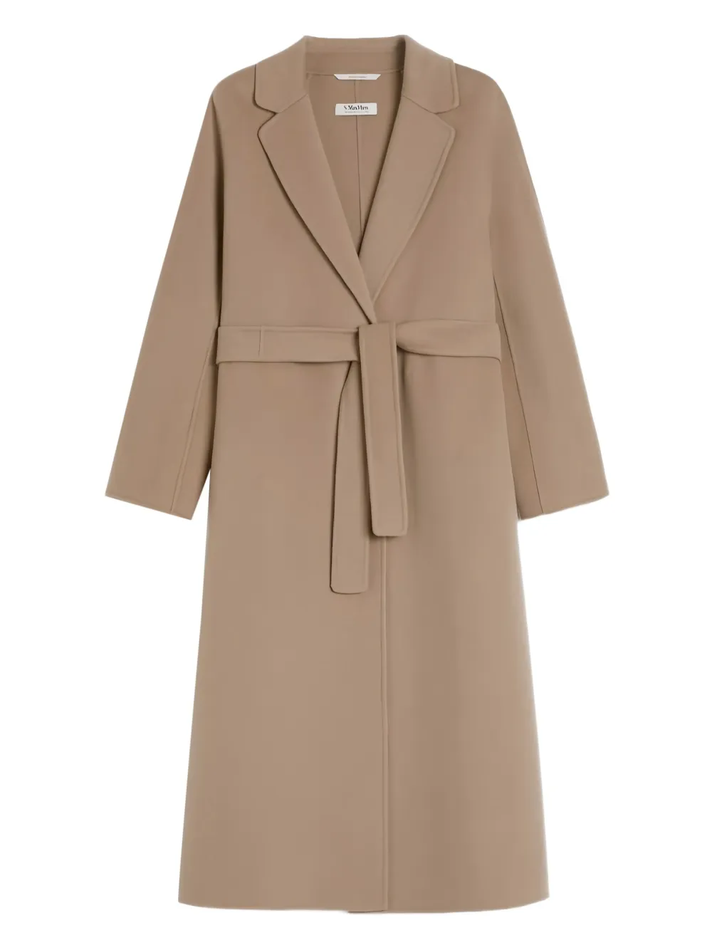 

Шерстяное пальто с поясом 'S Max Mara, нейтральный