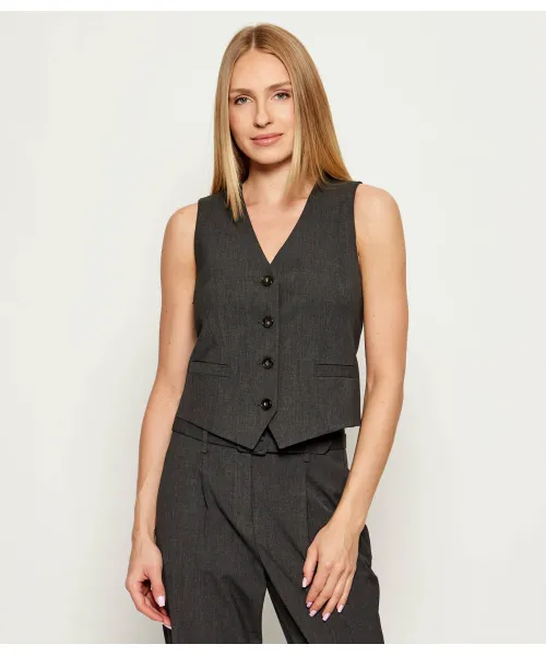 

Жилет Slim fit Marc Cain, серый