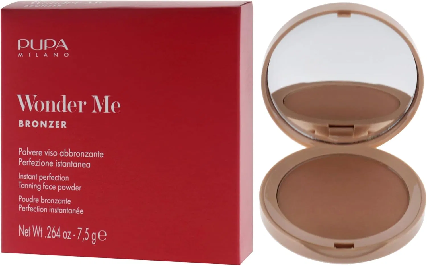 Бронзер Pupa Milano Wonder Me Matte, оттенок Medium Neutral, 7.5 г — фото 4