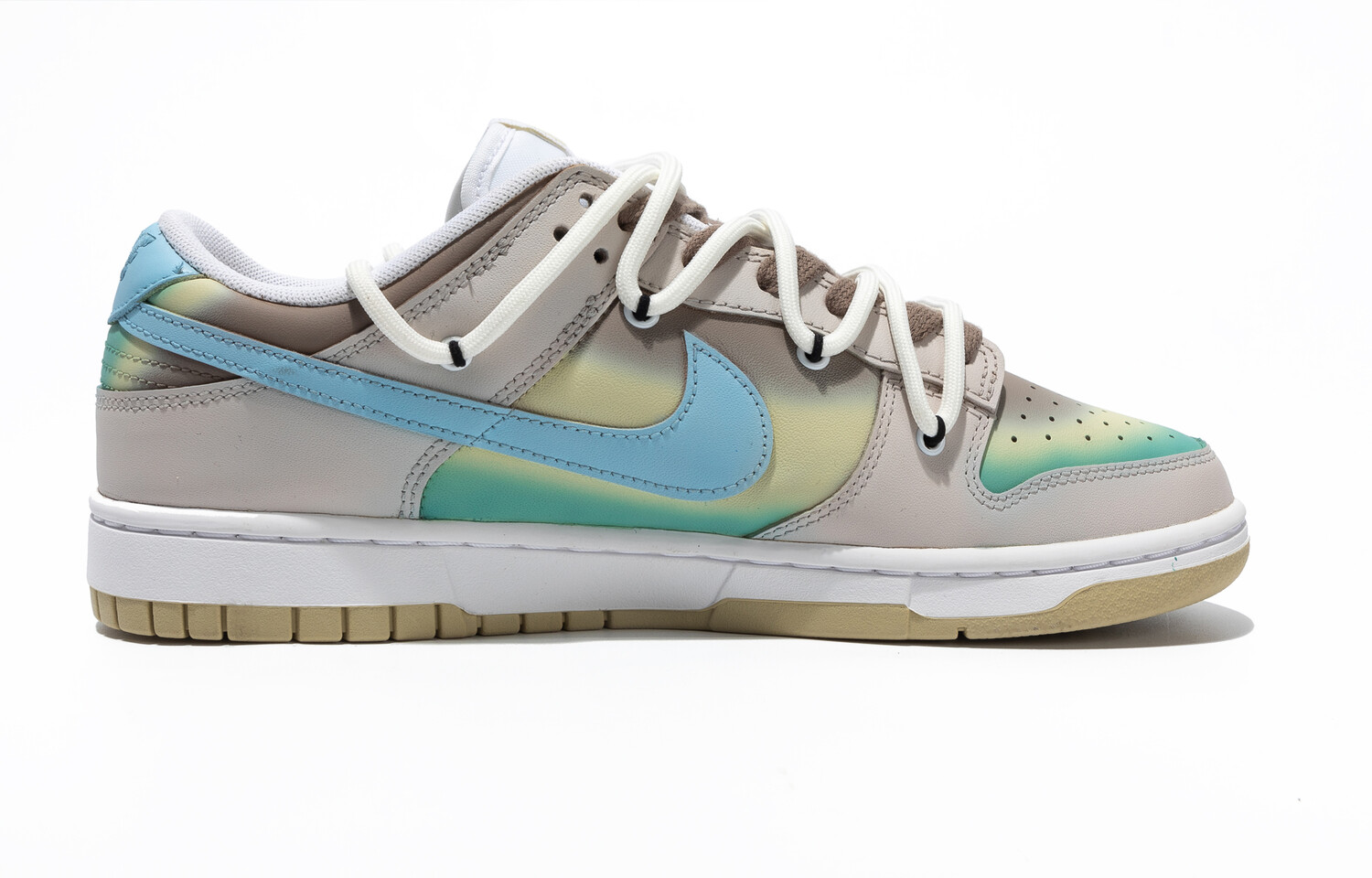 

Кроссовки Nike Dunk Skateboarding Shoes Men Low-top Grey/Blue, серый/синий