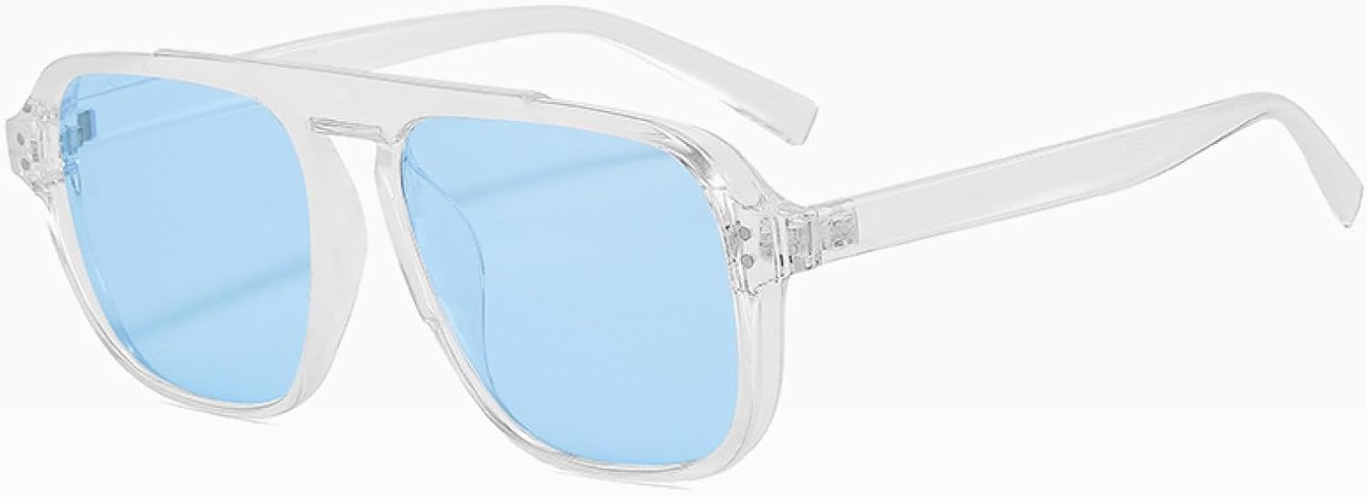 

Крупные красные квадратные солнцезащитные очки с заклепками, модные женские винтажные мужские модные желтые солнцезащитные очки с защитой от УФ-излучения UV400 WNCKSQ, C7