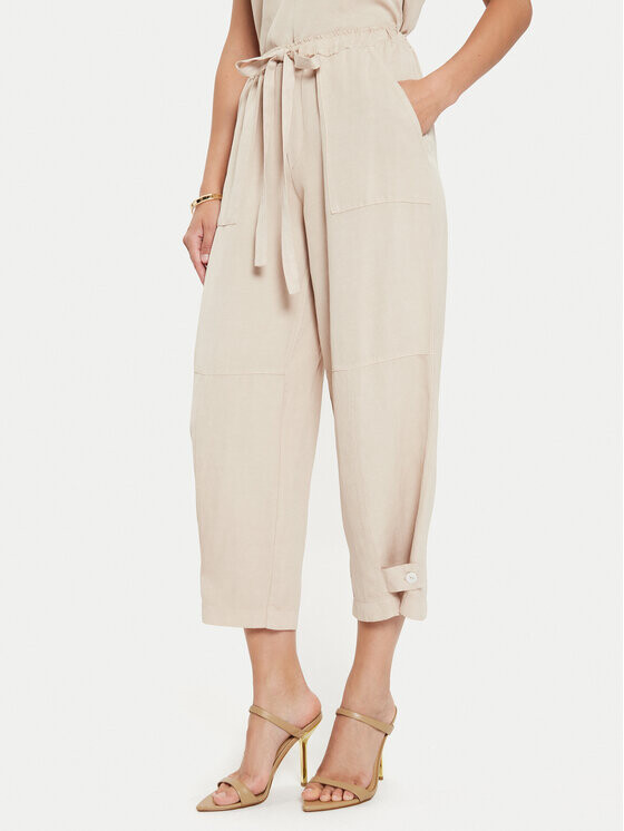 

Брюки из ткани regular fit Vicolo, бежевый