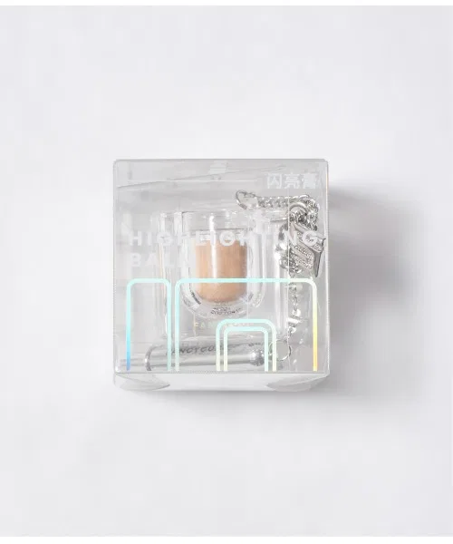 Хайлайтер FANCYCUBE Make-up Balm Highlighting Balm с кистью, 3.2 г, бежевый — фото 2
