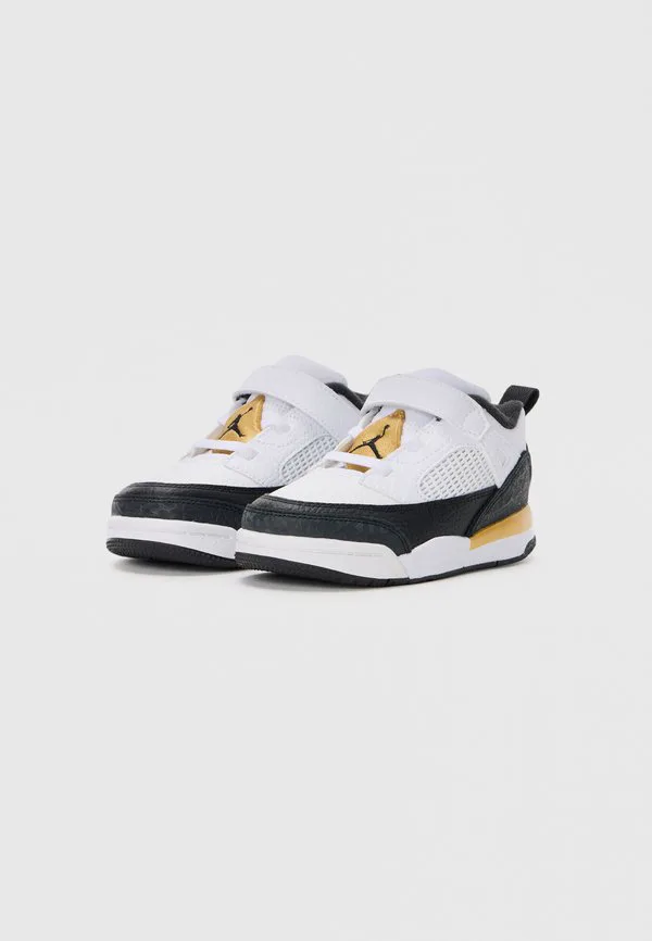 Кроссовки jordan spizike унисекс Jordan, White/Black-Mtlc Gold — фото 2
