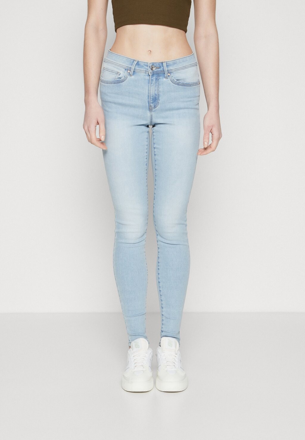 

Джинсы Skinny Fit ONLWAUW MID ONLY, цвет light blue denim
