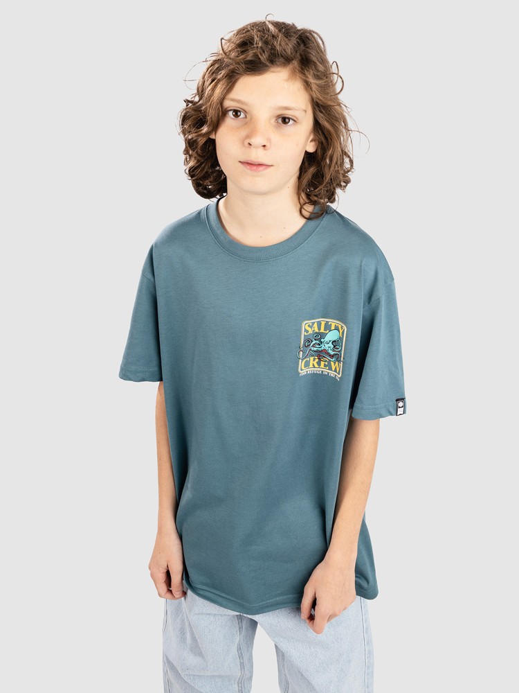 Футболка Salty Crew Ink Slinger Kids T-Shirt, hydro — фото 2