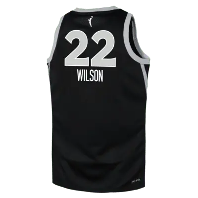Джерси Nike A'ja Wilson Las Vegas Aces 2024 Explorer Edition, черный — фото 2
