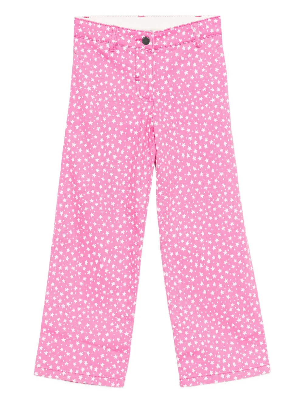 

Джинсы с принтом Stella McCartney Kids, розовый