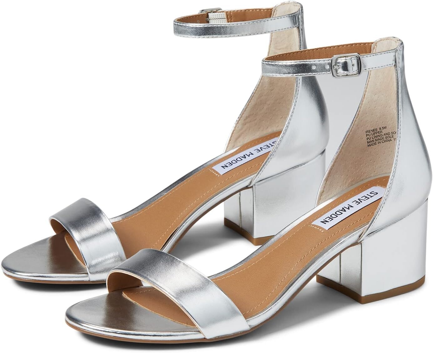 

Босоножки Irenee Sandal Steve Madden, цвет Dusty Silver