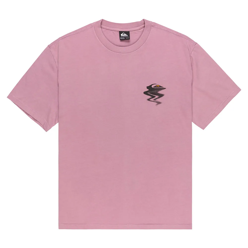 

Футболка с коротким рукавом Quiksilver Melt Away, розовый