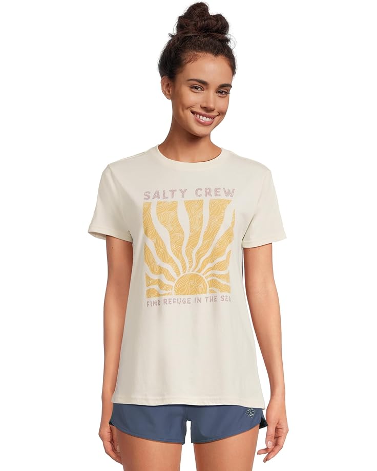 

Футболка Salty Crew Perfect Set Boyfriend Tee, цвет Off White