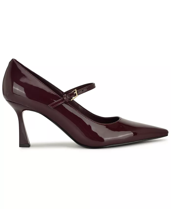 Женские туфли Krest Snip Toe в стиле Mary Jane Nine West, красный — фото 2