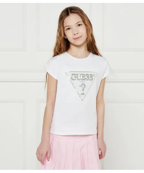 

Футболка Relaxed fit Guess, белый