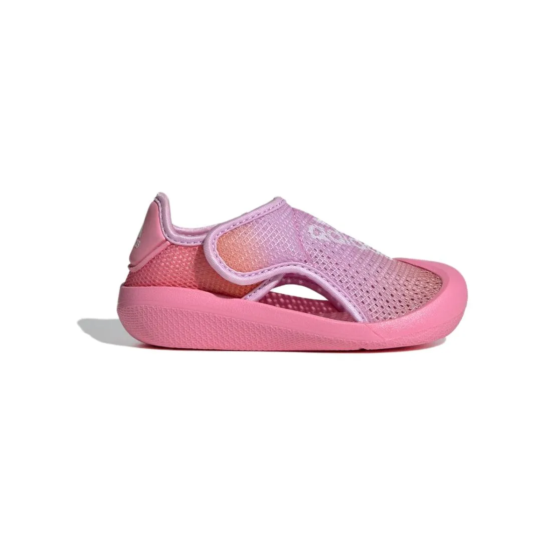 Adidas Altaventure 2.0 2.0 ткань удобные нескользящие низкие детские кроссовки Pink White — фото 3