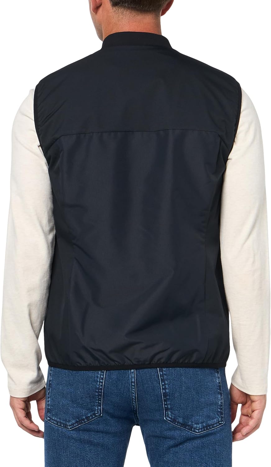 BOSS мужская легкая жилетка Ripstop Nylon, Blueberry Blue — фото 2