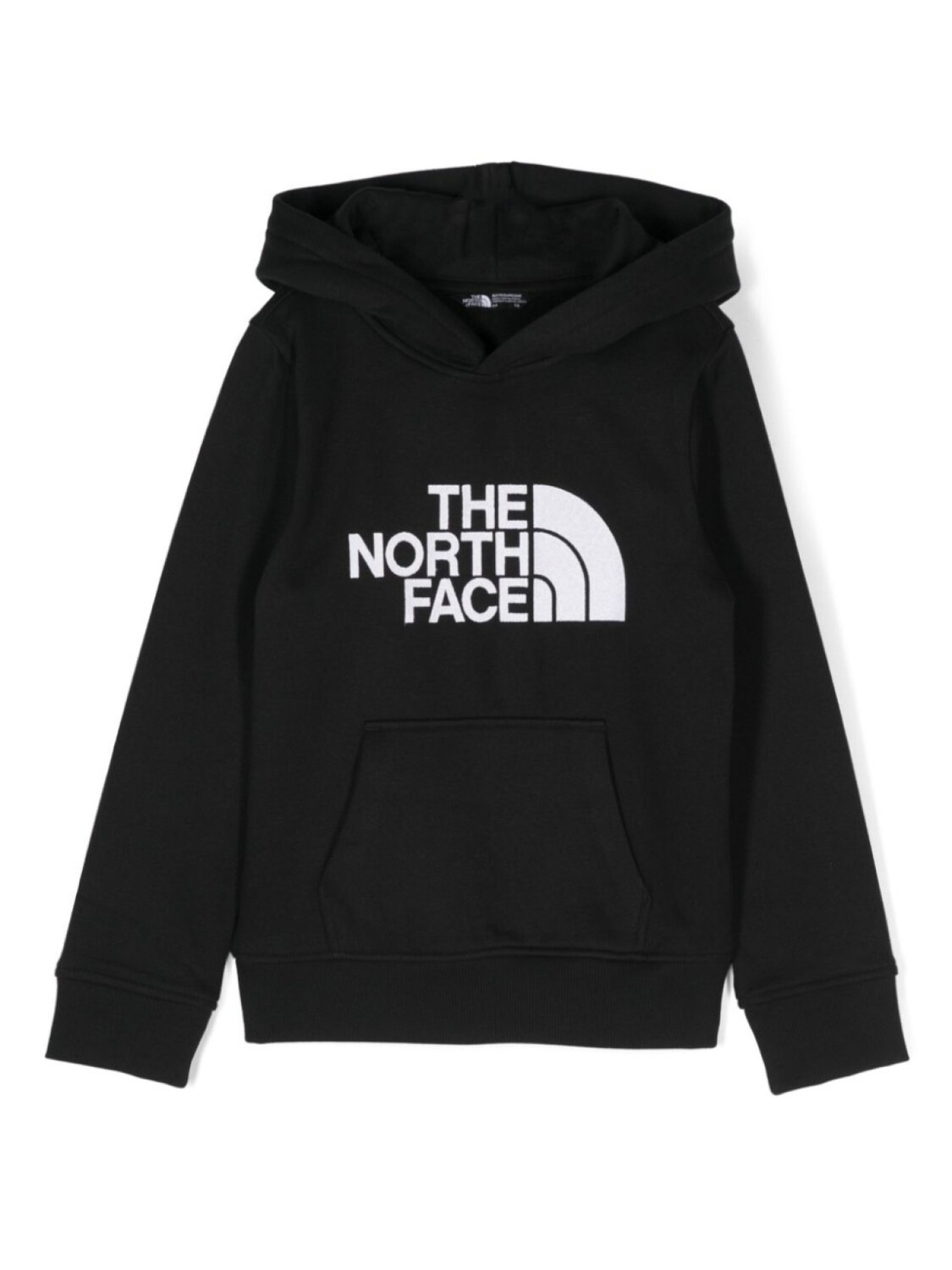 

Худи с вышитым логотипом The North Face Kids, черный