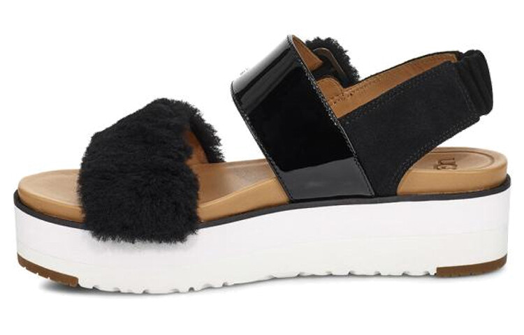 

Сандалии UGG Le Fluff 'Black White' Women's