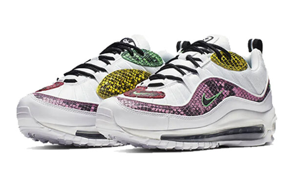 Кроссовки air max 98 Nike, белый — фото 3