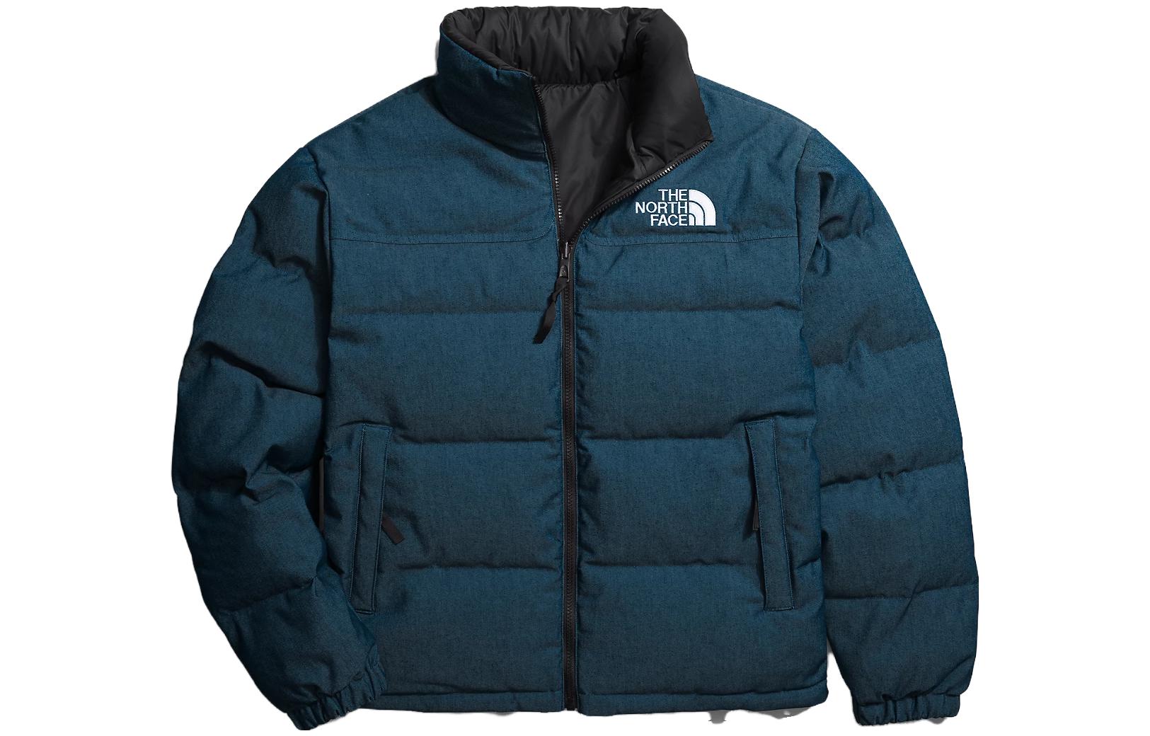 

1992 Nuptse Reversible Утепленная Курка THE NORTH FACE, Джинсовый Синий