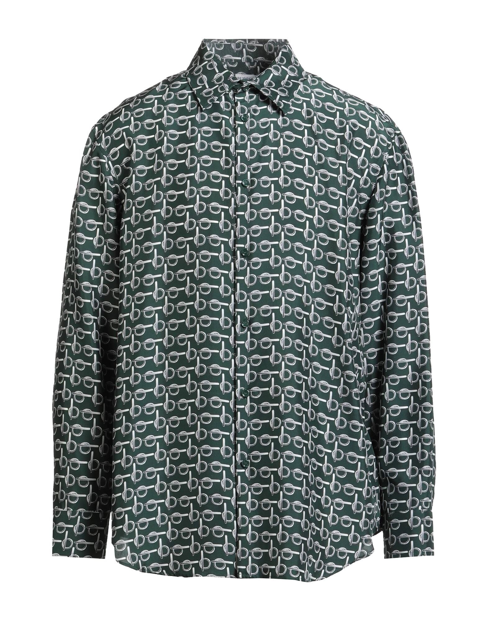 

Рубашка Burberry, темно-зеленый