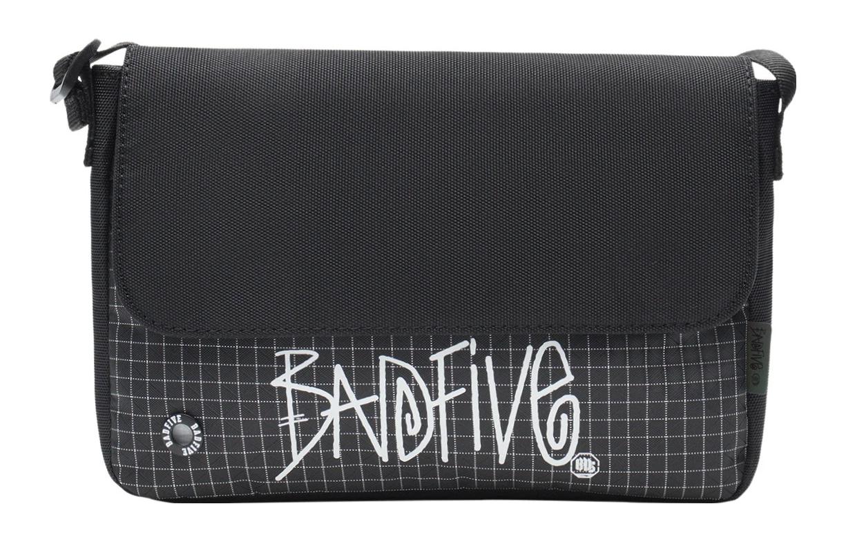 

Лининг хлопковая полиэстеровая сумка через плечо, повседневная унисекс черная