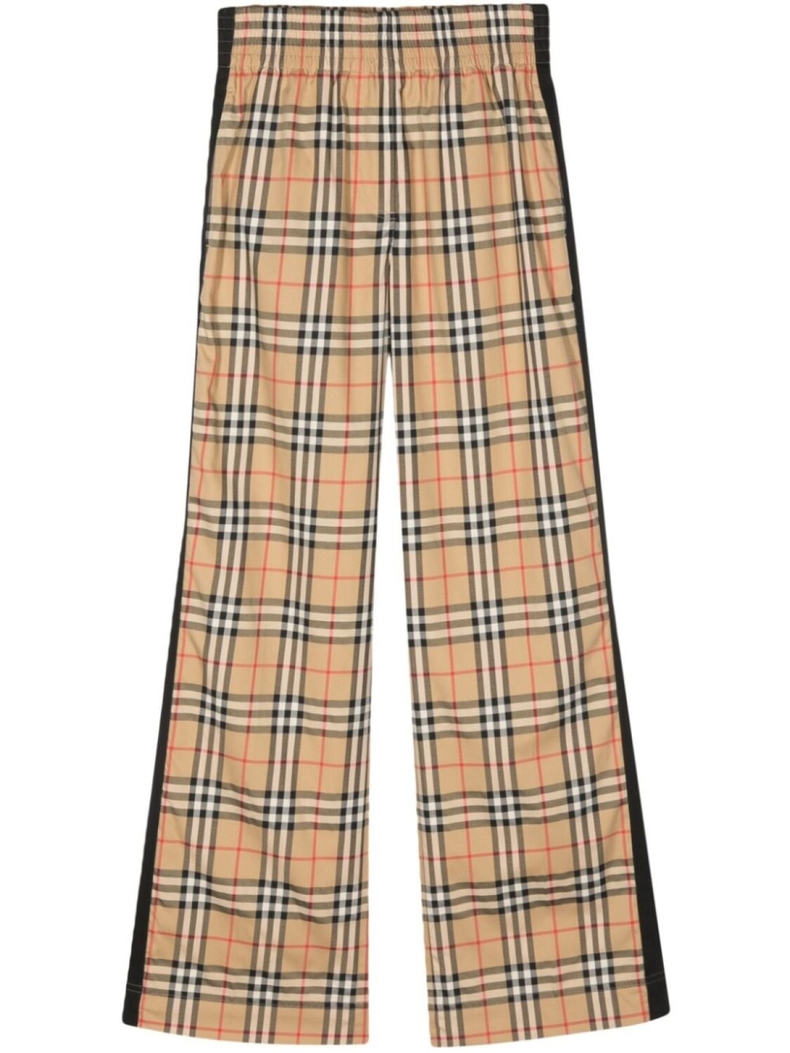 

Брюки прямого кроя в клетку Vintage Check Burberry, коричневый