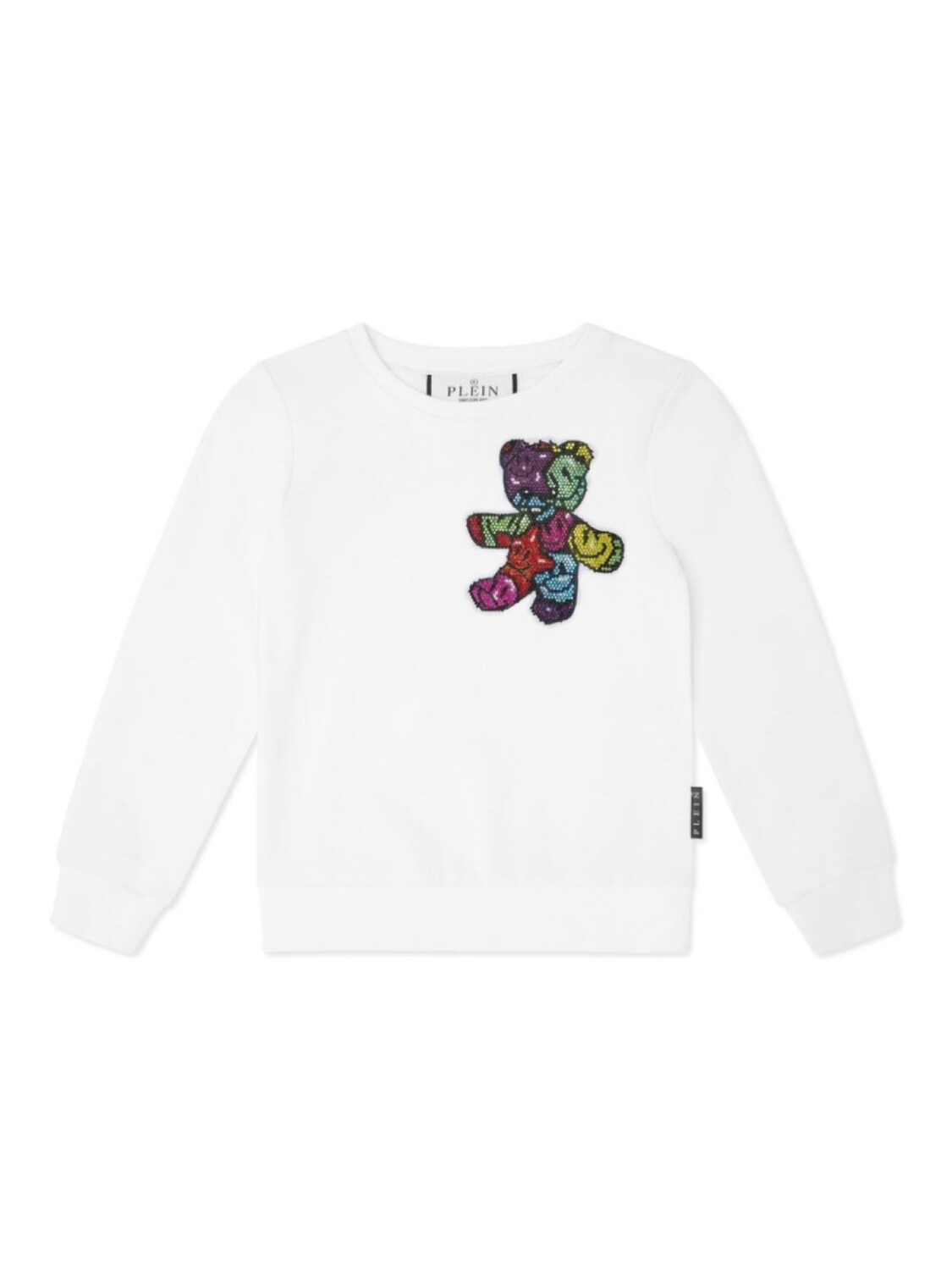 

Philipp Plein толстовка с кристаллами, белый